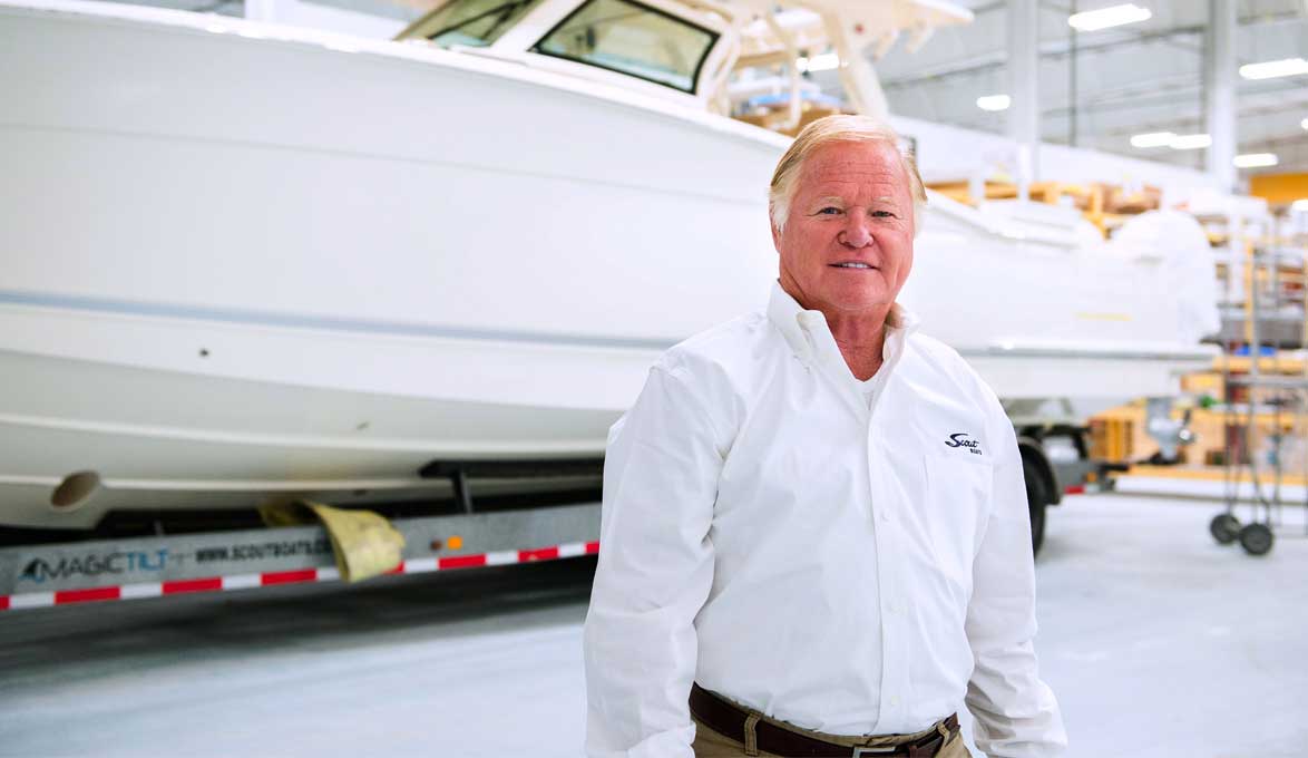 ​Steve Potts, CEO and founder of Scout Boats